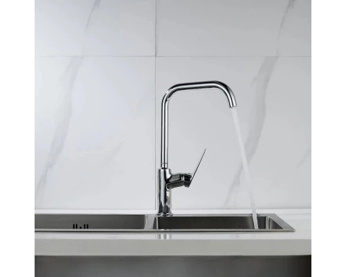 Смеситель для кухни Knotlor KN-61, хром