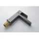 Cмеситель для раковины Knotlor KN-20/GM, оружейная сталь