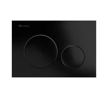 Клавиша смыва Knotlor BIS104BL, черный (серия 2)