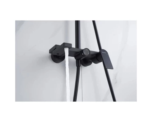 Душевая система Knotlor KN-72/BL, черный
