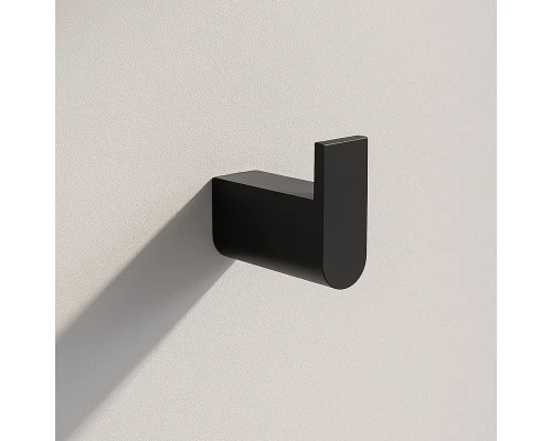 Крючок для ванной комнаты Knotlor RH102BL, черный