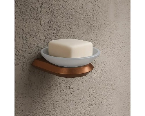 Мыльница Knotlor SD103RB, бронза