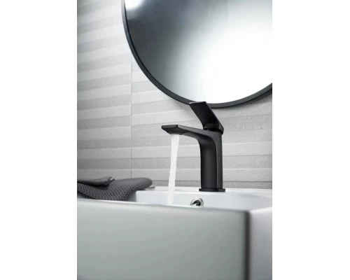 Cмеситель для раковины Knotlor KN-70/BL, черный