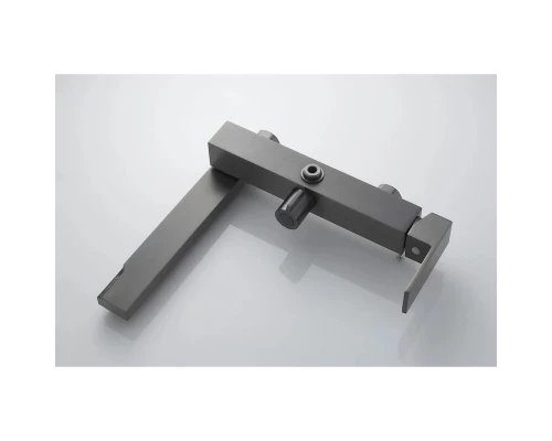 Душевая система Knotlor KN-23/GM, вороненая сталь