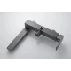 Душевая система Knotlor KN-23/GM, вороненая сталь