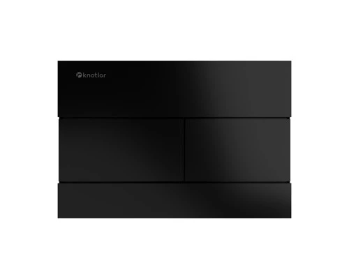 Клавиша смыва Knotlor BIS103BL, черный (серия 2)