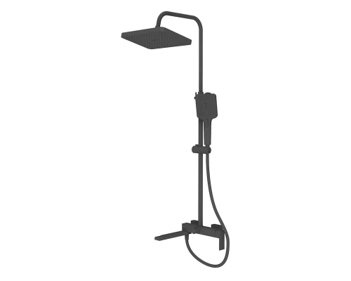 Душевая система Knotlor KN-23/BL, черный
