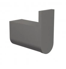 Крючок для ванной комнаты Knotlor RH102GM, оружейная сталь