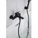 Смеситель для ванны Knotlor KN-71/BL, черный