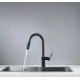 Смеситель для кухни с индикатором температуры Knotlor KN-100/BL, черный