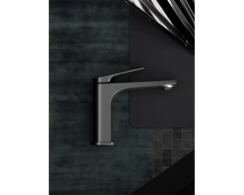 Cмеситель для раковины Knotlor KN-70/BL, черный