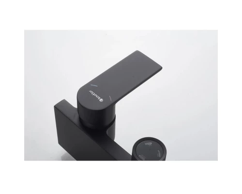 Душевая система Knotlor KN-72/BL, черный