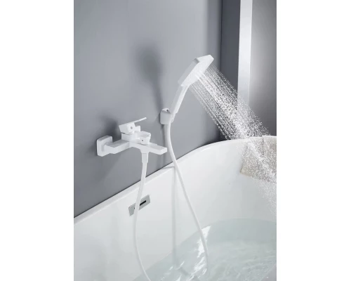 Смеситель для ванны Knotlor KN-22/WY, белый