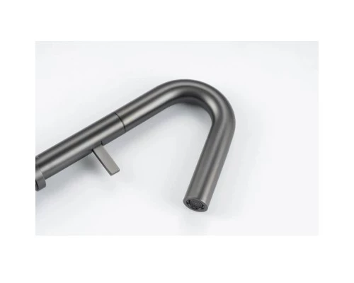 Cмеситель для раковины Knotlor SS-30/GM, оружейная сталь