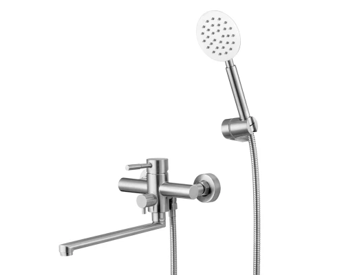 Смеситель для ванны Knotlor SS-03, сатин