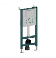 Инсталляция для подвесного унитаза Knotlor ISWC502FG, бирюзовый (серия 2)
