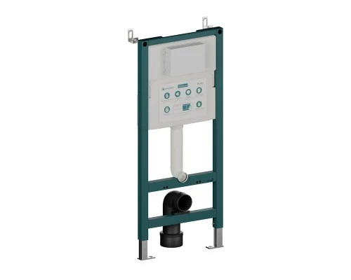 Инсталляция для подвесного унитаза Knotlor ISWC502FG, бирюзовый (серия 2)
