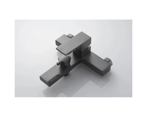 Смеситель для ванны Knotlor KN-22/GM, вороненая сталь