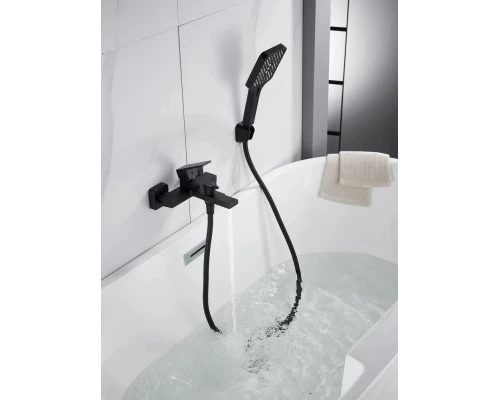Смеситель для ванны Knotlor KN-22/BL, черный