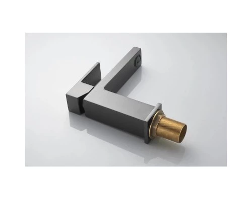 Cмеситель для раковины Knotlor KN-20/GM, оружейная сталь