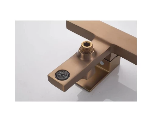 Смеситель для ванны Knotlor KN-22/RB, бронза
