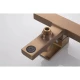 Смеситель для ванны Knotlor KN-22/RB, бронза