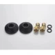 Смеситель для ванны Knotlor KN-71/BL, черный