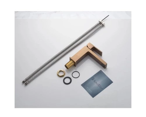 Cмеситель для раковины Knotlor KN-20/RBP, бронза