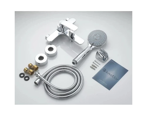 Смеситель для ванны Knotlor KN-42, хром