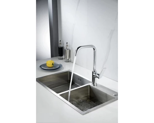 Смеситель для кухни Knotlor KN-61, хром
