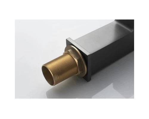 Смеситель для кухни Knotlor KN-21/GM, вороненая сталь