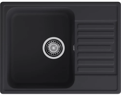 GranFest QUARZ (ECO-13) Мойка чаша+кр 620*480 (черный)