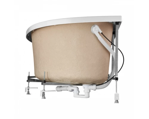 Монтажный комплект для ванны ШРИ-ЛАНКА 150х100 см. (рама, слив-перелив с сифоном, крепеж к стене, кр