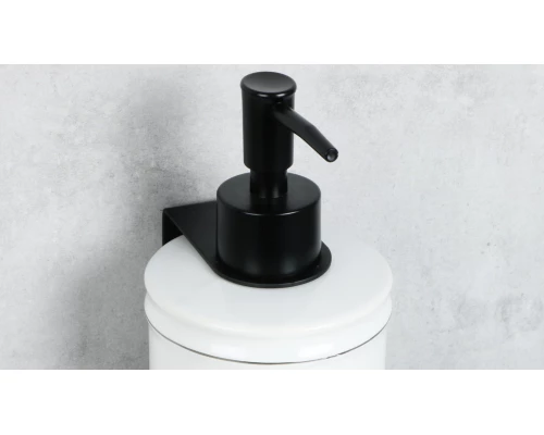 Держатель для дозатора с крючком, черный (FIXSEN Practica (FX-800A)