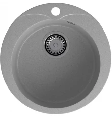 GRANFEST Мойка композит RONDO GF-R--480  D=480 мм  серый  арт.GF-