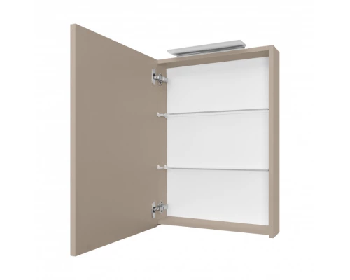 OLETA Зеркальный шкаф 50, левый, капучино