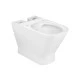 GAP CLEAN RIM Чаша унитаза приставного c безободковым смывом, двойной выпуск, белая. ROCA