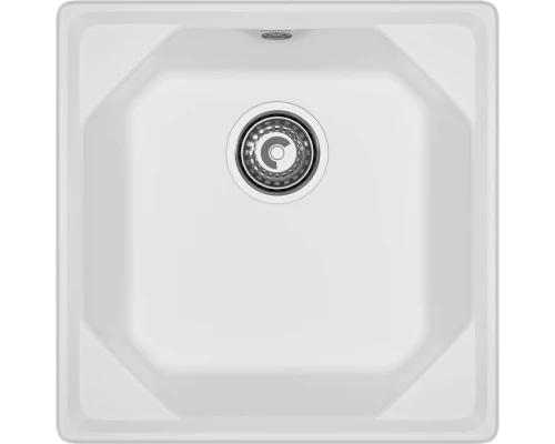 GRANFEST Мойка композит UNIQUE, GF-U-500, 1-чаша 500*500, иней