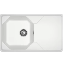 GRANFEST Мойка композит UNIQUE, GF-U-840L, чаш+кр 840*500, иней