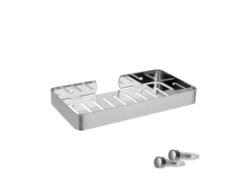 Полка прямоугольная одноэтажная хром FIXSEN HOTEL (FX-31003R)