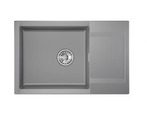 Кухонная мойка GRANULA (7807, АЛЮМИНИУМ)