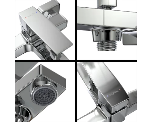 Смеситель для ванны TOKITO AKARI хром (TOK-AKA-1014)