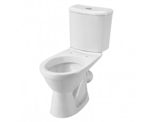 БОРЕАЛЬ Унитаз-компакт, антивсп, накл. вып., ниж. подв., 2-х реж. арм., сид. дюр. Soft-close. САНТЕК