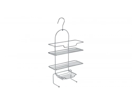 Полка прямоугольная трехэтажная хром Fixsen FX-870