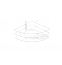 Полка угловая одноэтажная белая Fixsen FX-710W-1