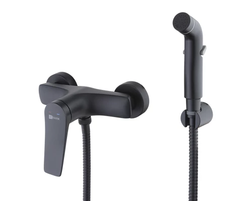 Bronx Смеситель для биде, без излива на стену гигиен.душ,р/ОД , черный, LM, LM3718BL