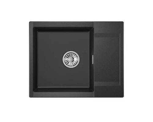 Кухонная мойка GRANULA (6202, ЧЕРНЫЙ)