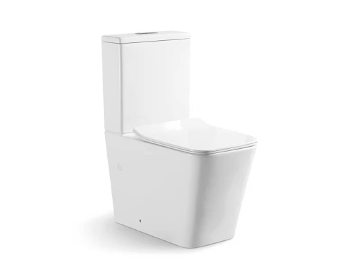 Унитаз-компакт IBERICA BLANCA TOLEDO Rimless белый (IB.TLD.121.1B1)