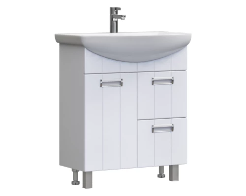 Тумба под раковину VIGO Diana 2-70 напольная белый (tn.DIA.BAL.70.1D.2Y)