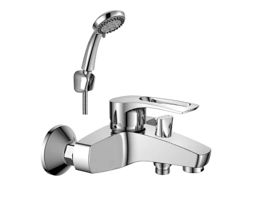 T40 Смеситель для ванны, монолитный излив 168мм(к/40), р/ОД, хром, ROS, T40-31